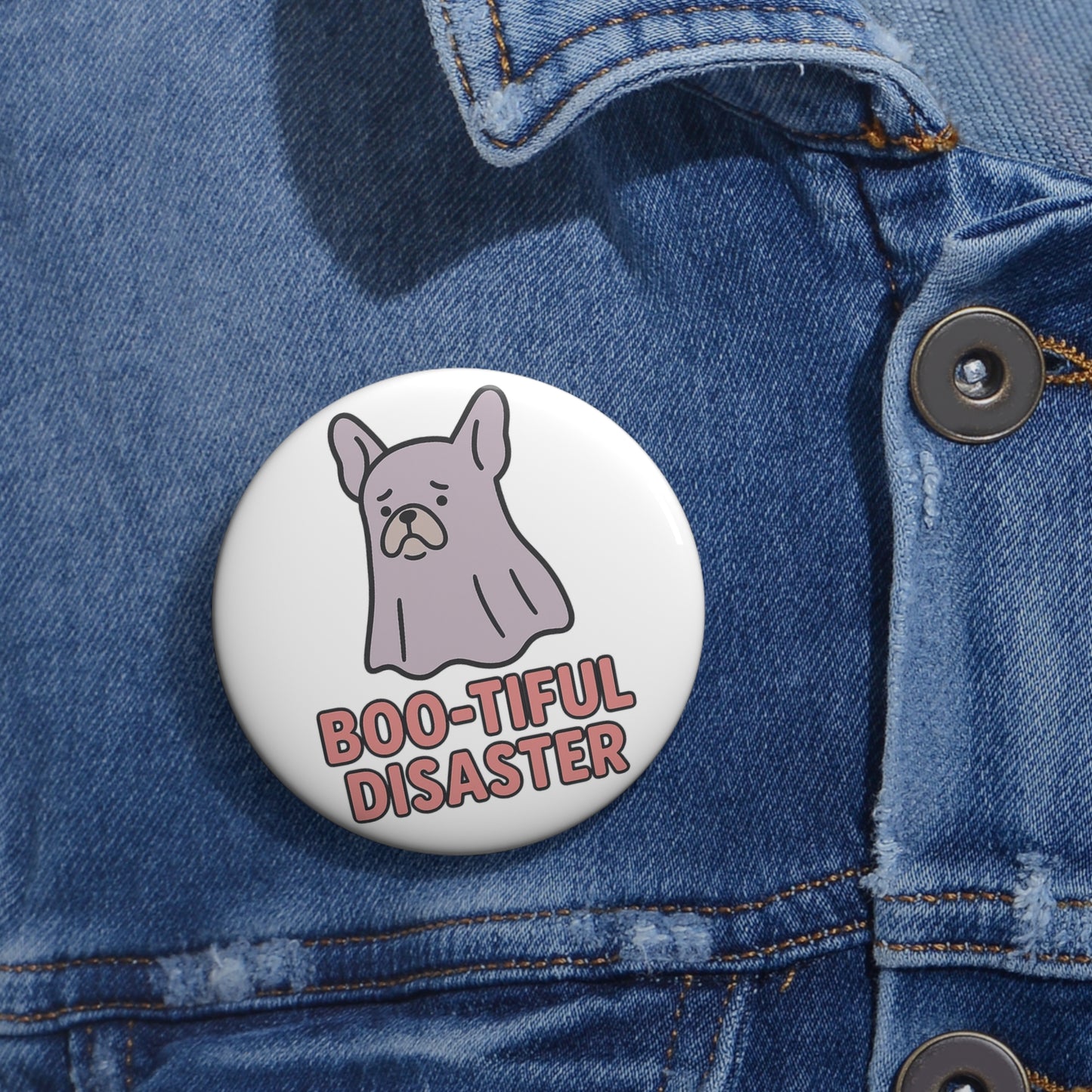 Boo-tiful Disaster Button