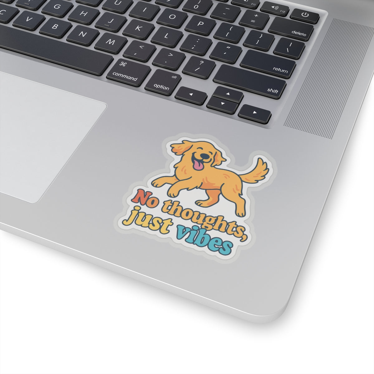 No Thoughts Just Vibes Sticker