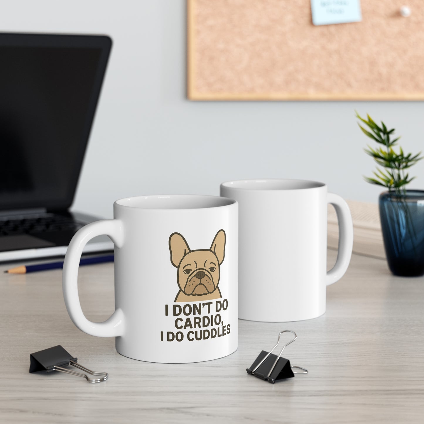 I Don't Do Cardio, I Do Cuddles Mug