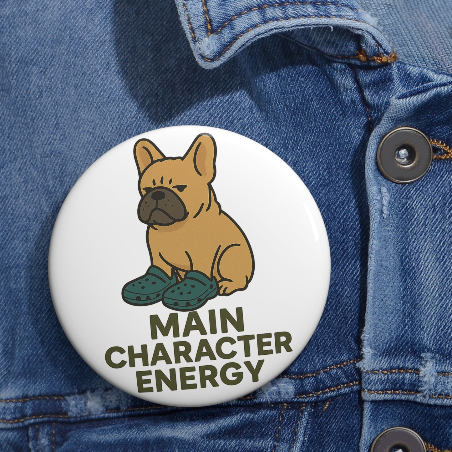 Main Character Energy Button