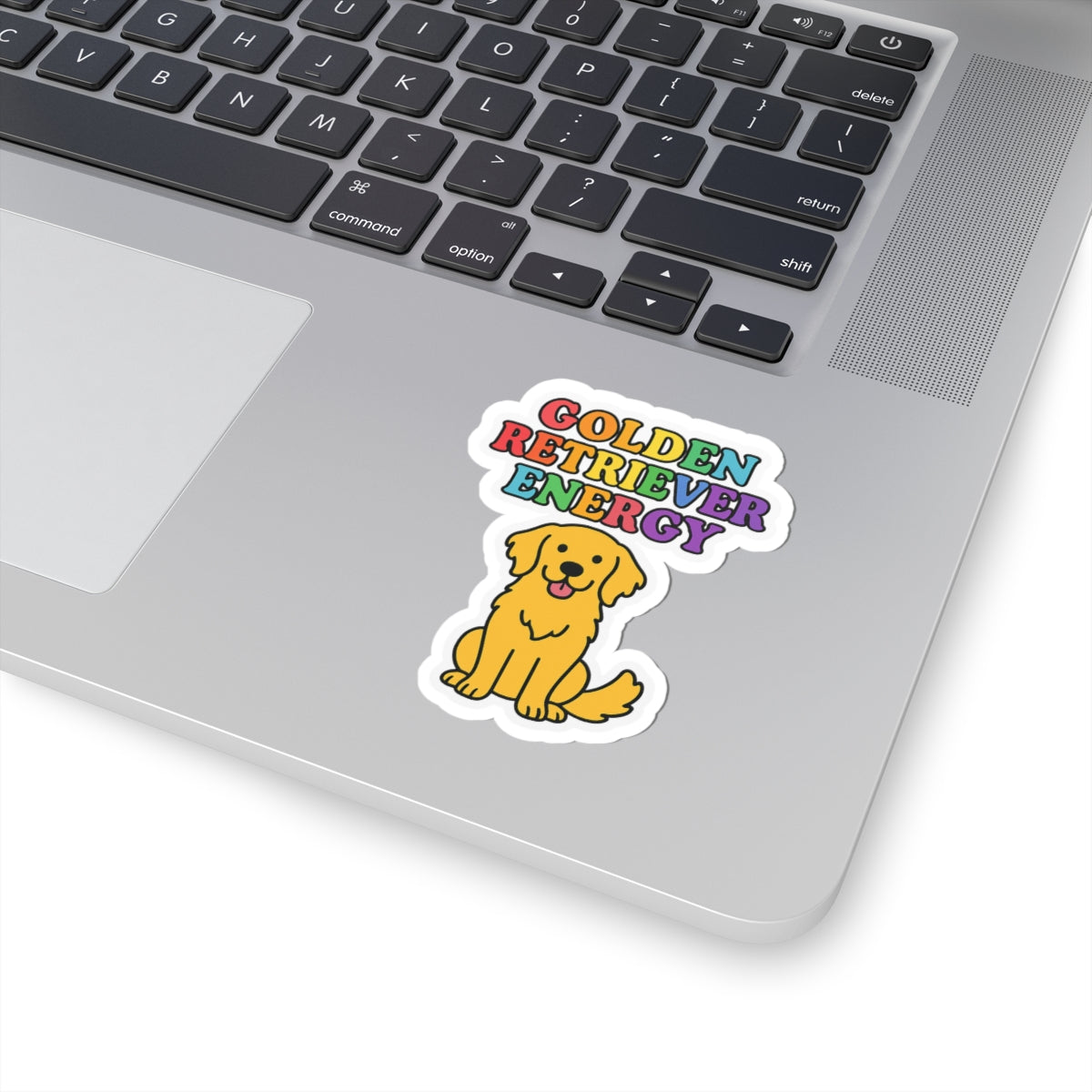 Golden Retriever Energy Sticker