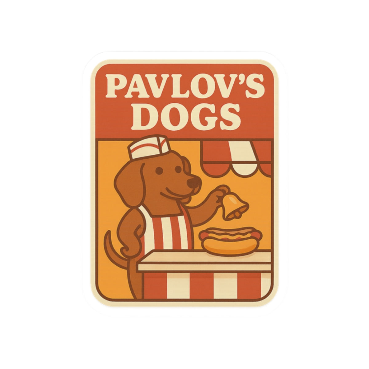 Pavlov's Dogs Sticker