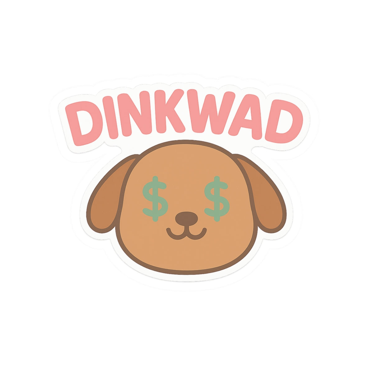 DINKWAD Dog Sticker