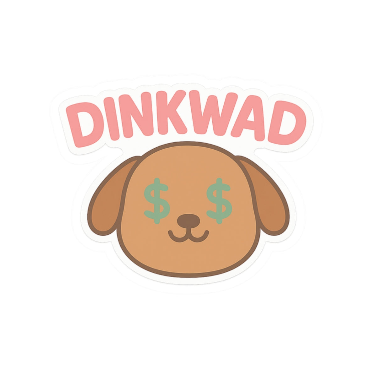 DINKWAD Dog Sticker