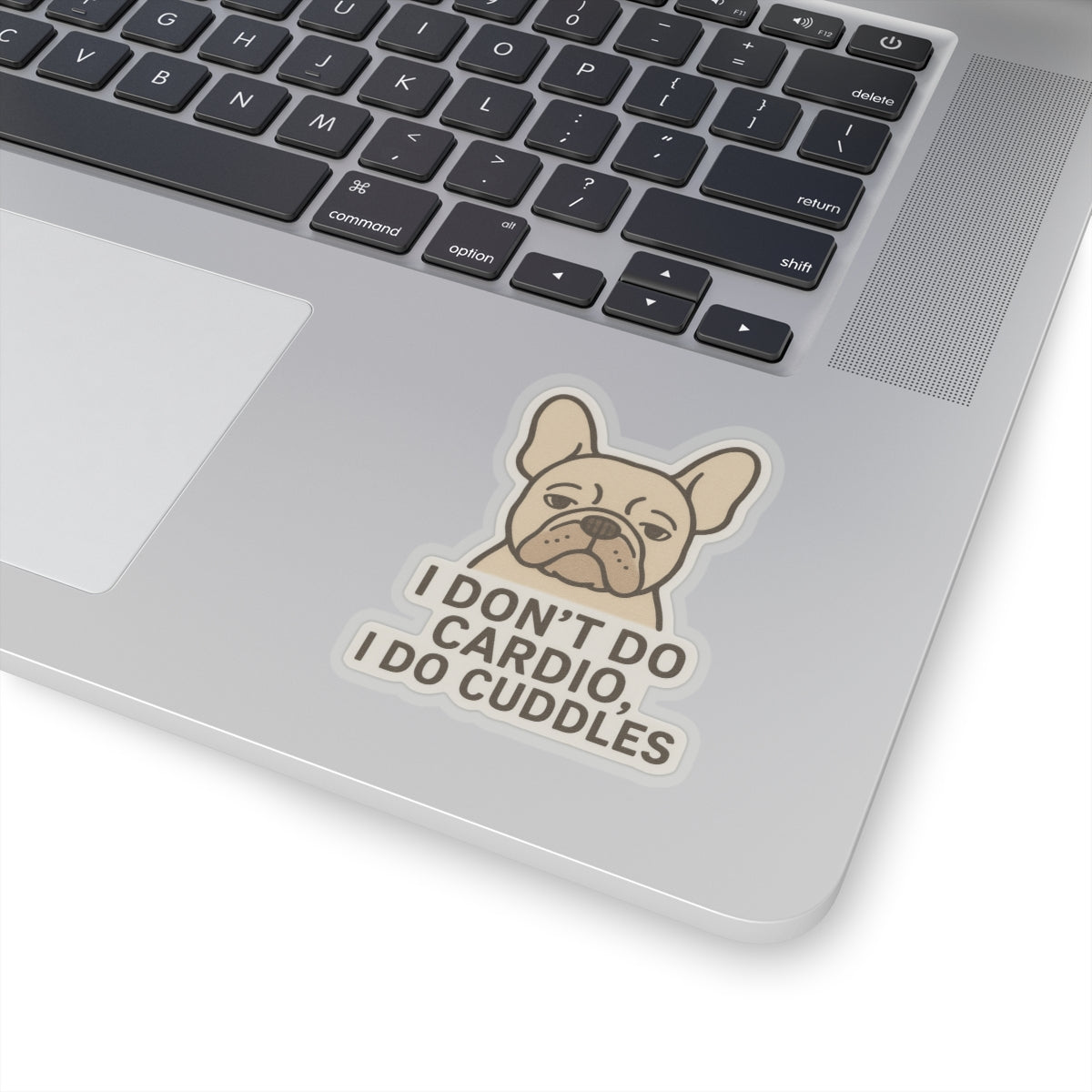 I Don't Do Cardio Sticker