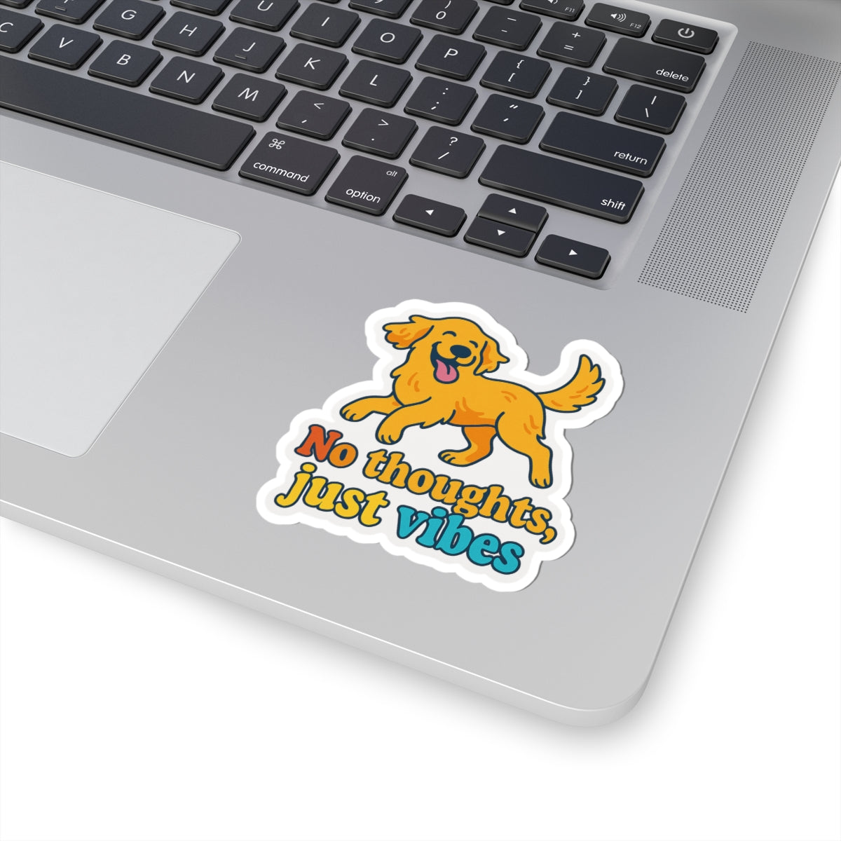 No Thoughts Just Vibes Sticker