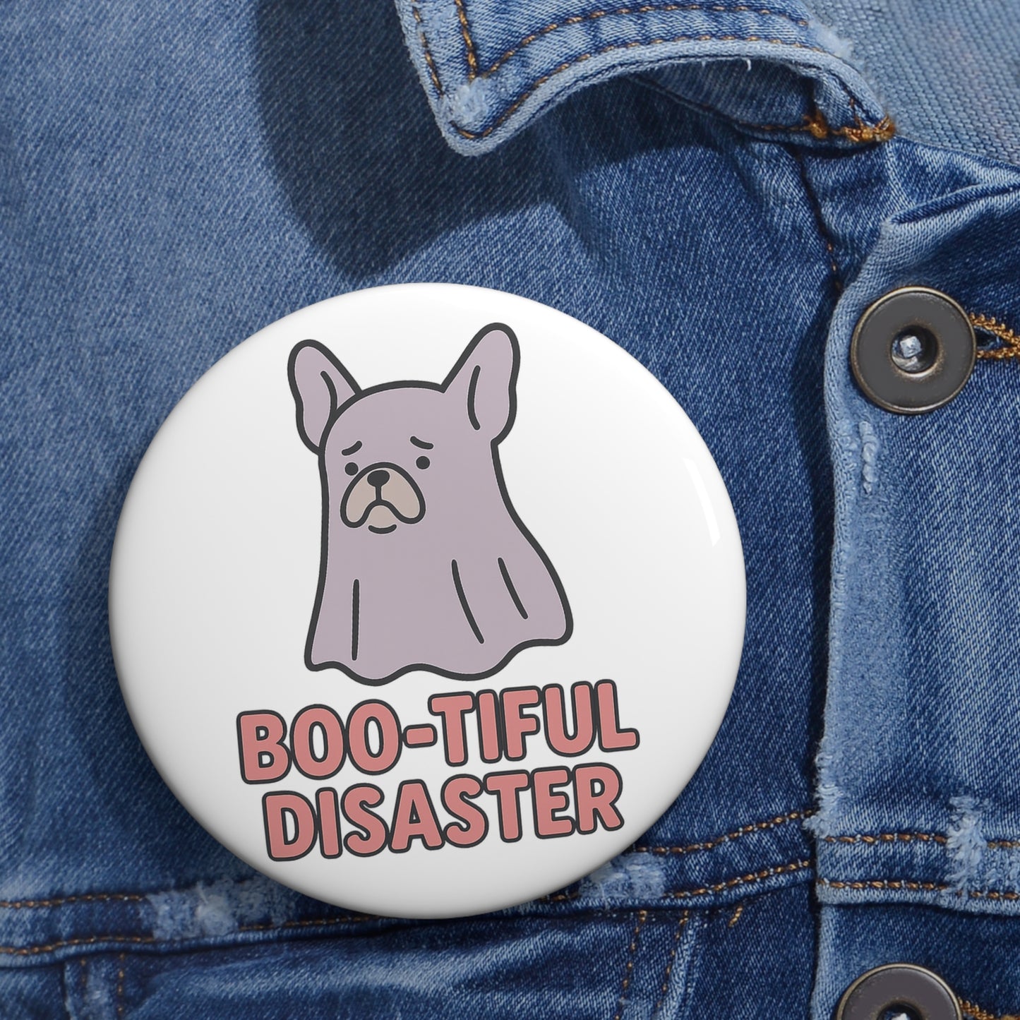 Boo-tiful Disaster Button