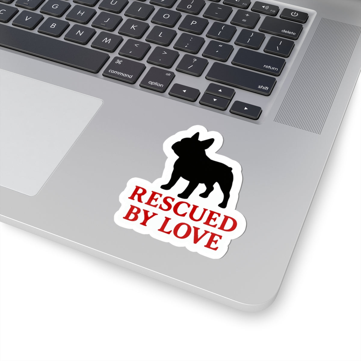 Rescued By Love Sticker
