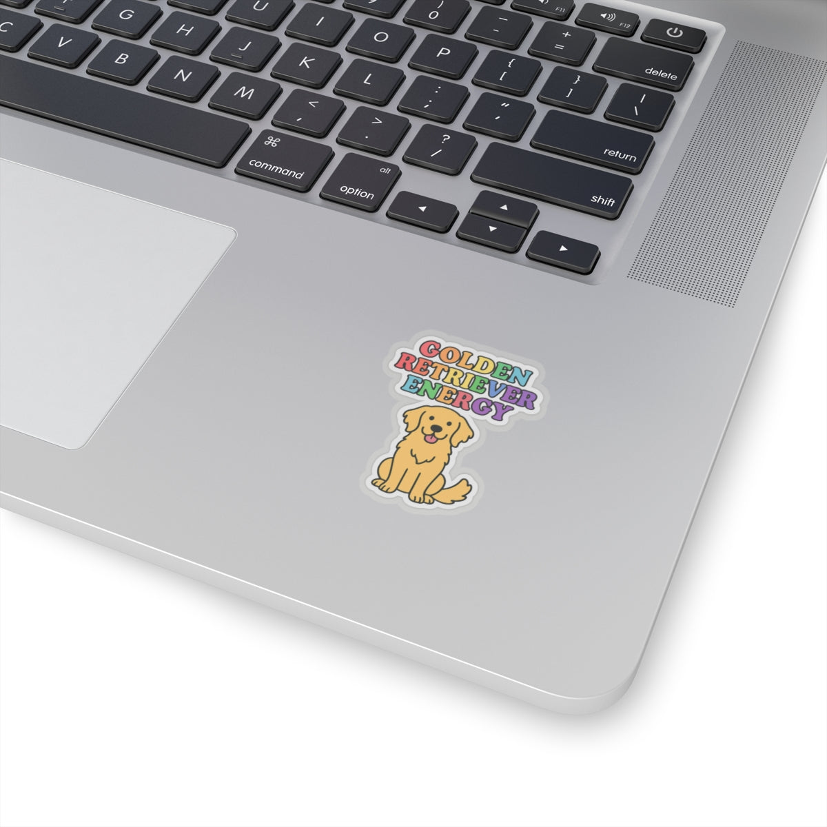 Golden Retriever Energy Sticker