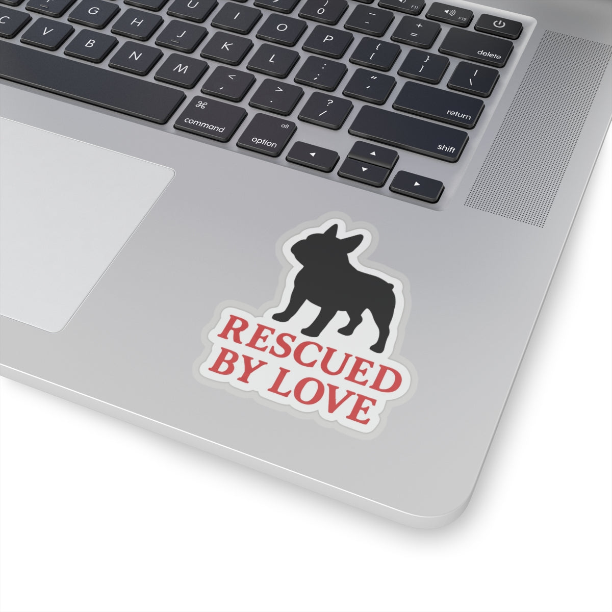 Rescued By Love Sticker