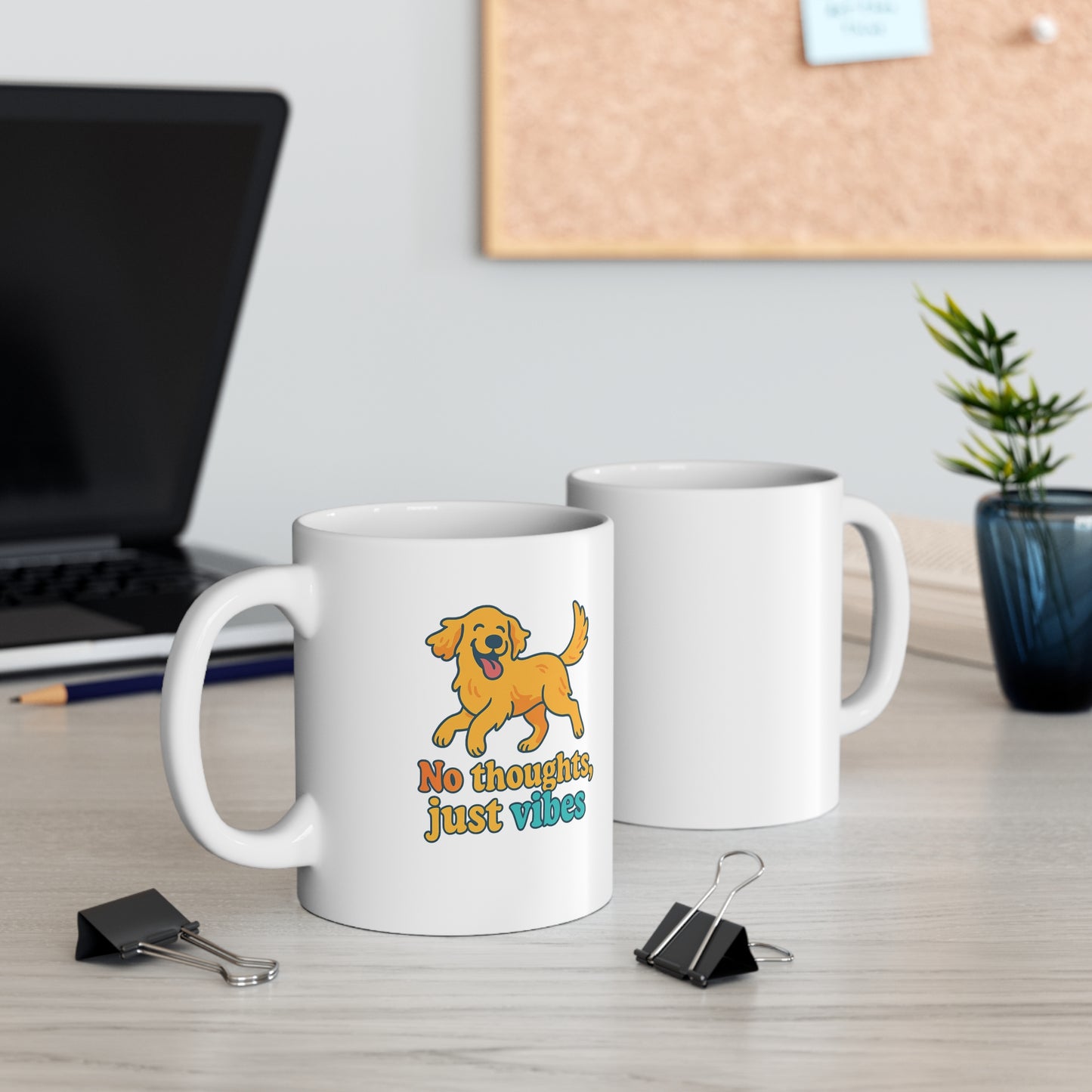 No Thoughts Just Vibes Mug