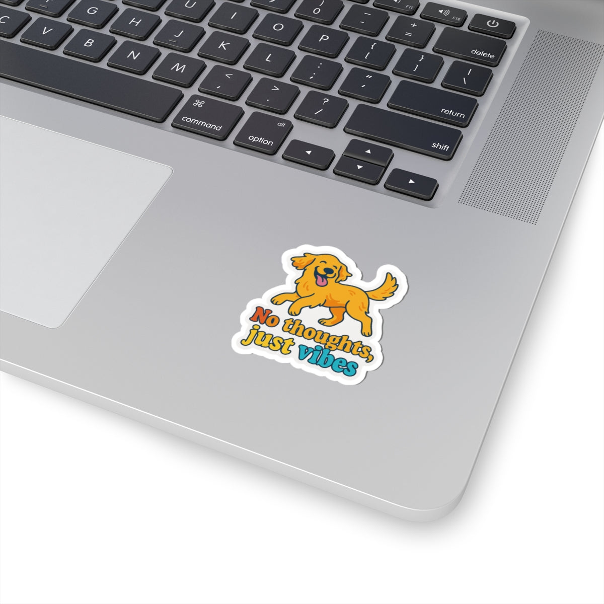 No Thoughts Just Vibes Sticker