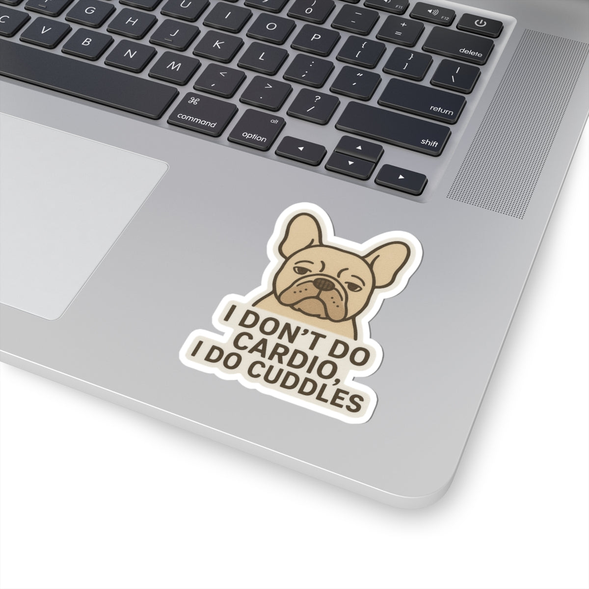 I Don't Do Cardio Sticker