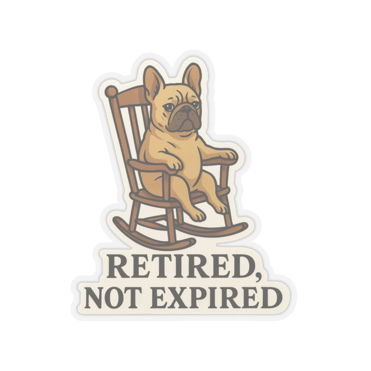 Retired, Not Expired Sticker
