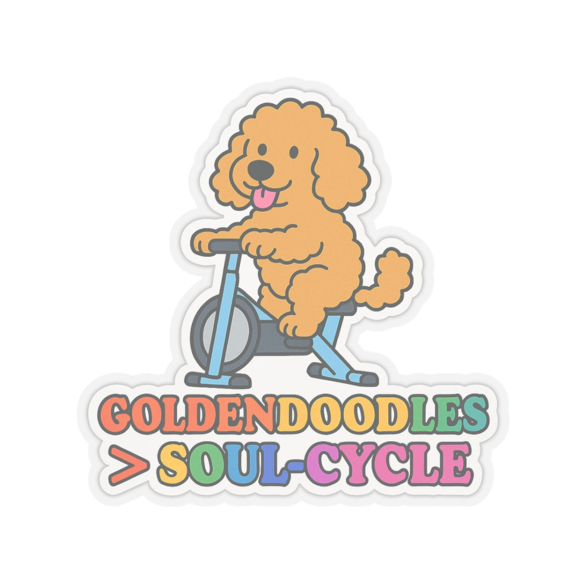 Golden Doodles > Soul-Cycle Sticker