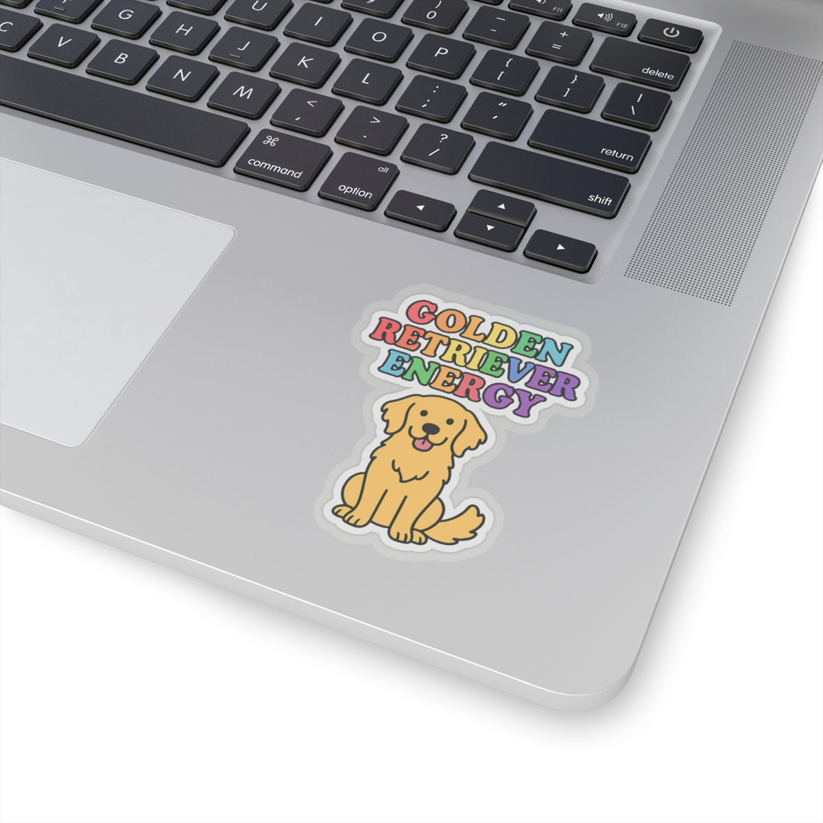 Golden Retriever Energy Sticker