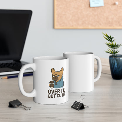 Over It, But Cute Mug