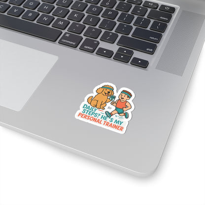 He's My Personal Trainer Sticker