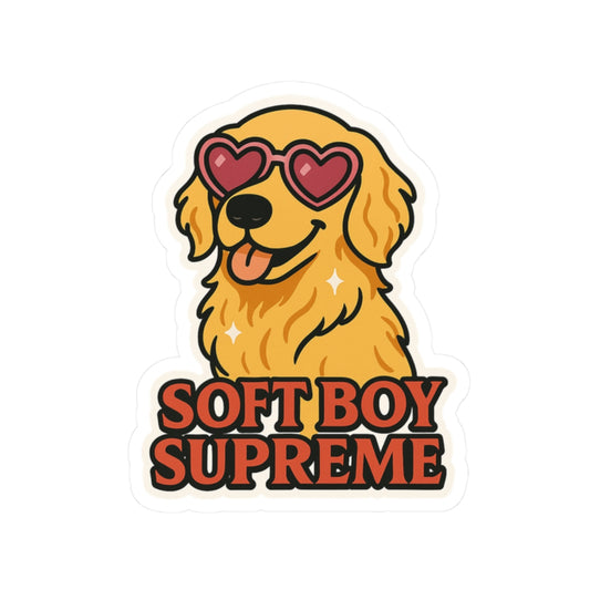 Soft Boy Supreme Sticker