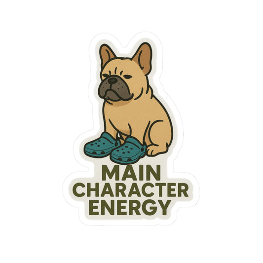 Main Character Energy Sticker