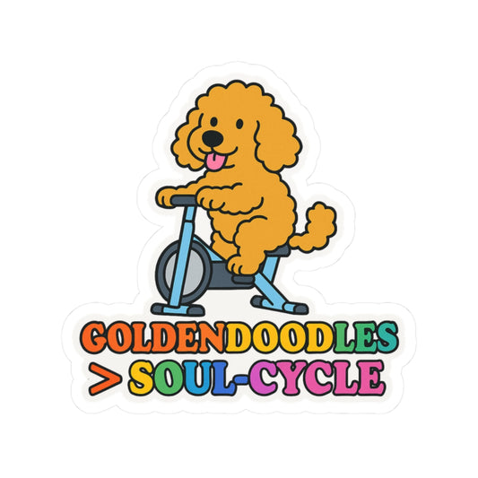 Golden Doodles > Soul-Cycle Sticker