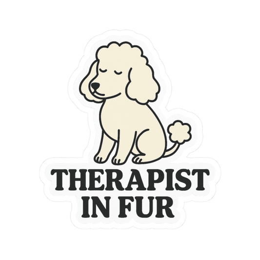 Therapist In Fur Sticker