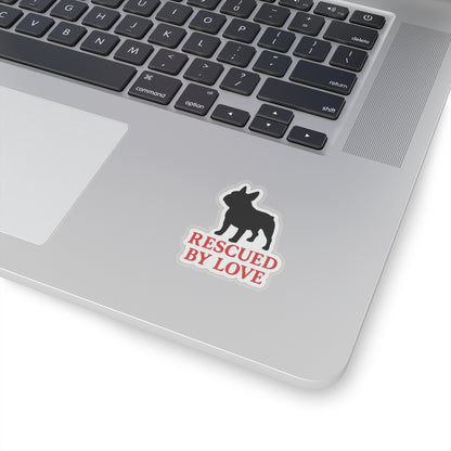 Rescued By Love Sticker