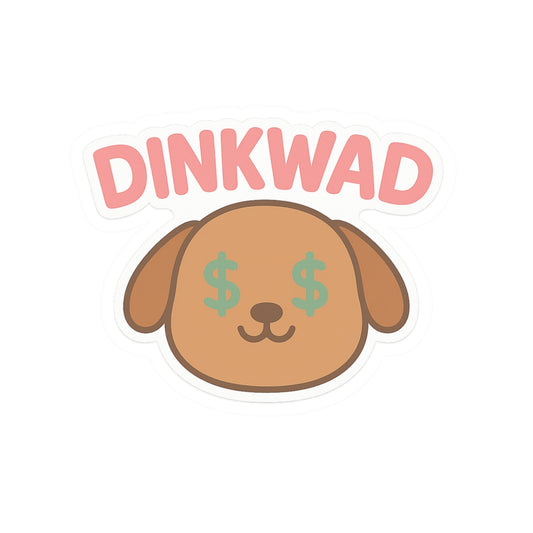 DINKWAD Dog Sticker