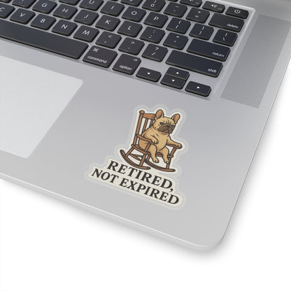 Retired, Not Expired Sticker