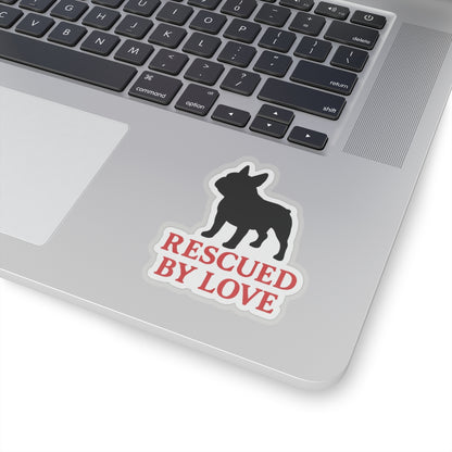 Rescued By Love Sticker